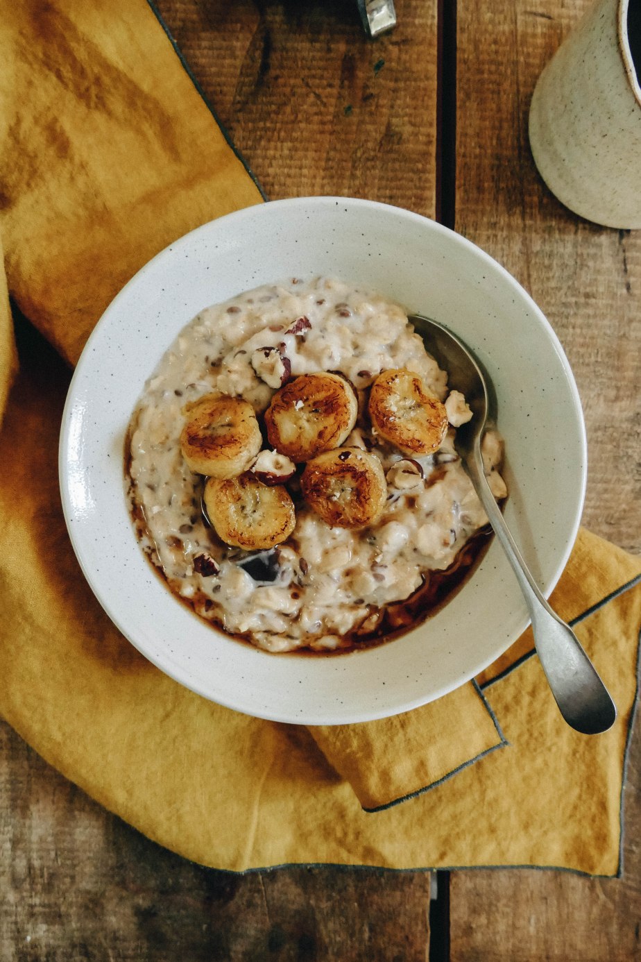 Vegan porridge fondant aux&nbsp;dattes